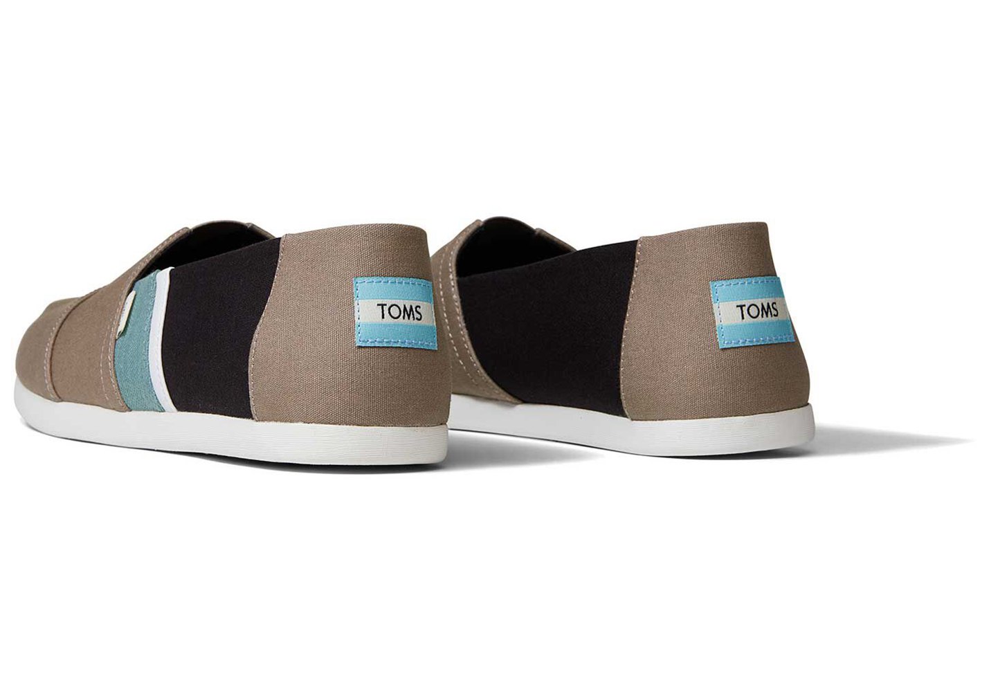 Toms Alpargata Color Block Espadrille Brown - Mens - 50237-LDKP